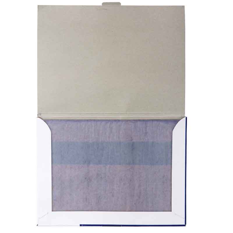 델리 9375 얇은 복사지 100매 16K 파란색 복사지 파란색 인쇄지 255MMX185MM-