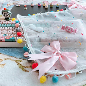 
Laptop dustproof cover cloth transparent home fabric display dustproof cover towel dopamine cabinet dustproof cloth color ball