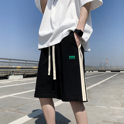 Men's Basketball Shorts, American Style, Summer Thin Casual Sports Trendy Brand, High Street, Plus Size, Over-The-Knee, Five-Point Pants