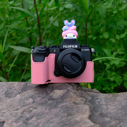 Ochranné Pouzdro Fuji Xs20 X100v Pink Camera Bag Xt5 Kožené Pouzdro Xs10 Tiffany Blue Xh2s Kožené Pouzdro Příslušenství