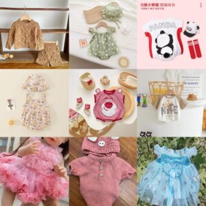 
Dolls same style clothes 55cm dolls can be worn accessories