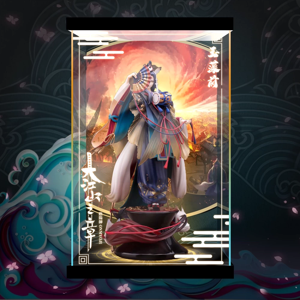 陰陽師　玉藻前　フィギュア 限定販売】【特典】陰陽師本格幻想RPG 玉藻前 浄魂狐焔 1/8 完成