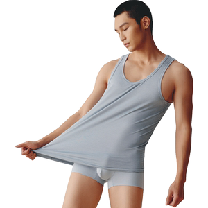 
Three guns men's vest high-stack modal business markless inner wear comfortable breathable sweating men's base