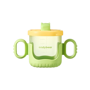 Children's Water Cup Milk Cup Milk Soup Scale Straw Water Cup Infant Baby Learning Drinking Drinking Water Cup Dedicated

