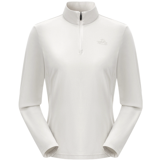 
Pelchhe outdoor quick-drying T-shirt men stand collar slim fit sports long-sleeved women hiking mountaineering running top base shirt