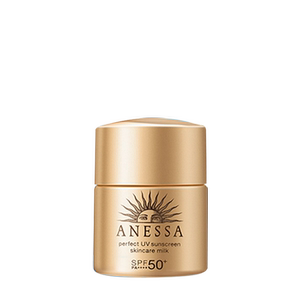 [More discount on gold coins to get pull down] Anresha Zhishenbet sunscreen small gold bottle light sunscreen cream