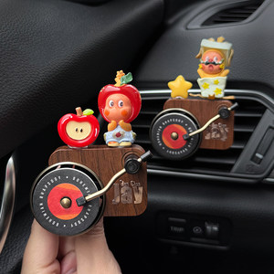 
2026 new cartoon car interior decoration female high-end car aromatherapy car air conditioner air outlet fragrance ornaments