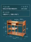 bộ bàn pha trà điện Jinzao KW-3000 Xe đẩy trà di động bằng gỗ nguyên khối Bộ khay trà Bộ khay trà Kung Fu hoàn toàn tự động Tất cả trong một Khay để bàn trà Khay trà cho một số hộ gia đình khay trà điện tử Bàn trà điện