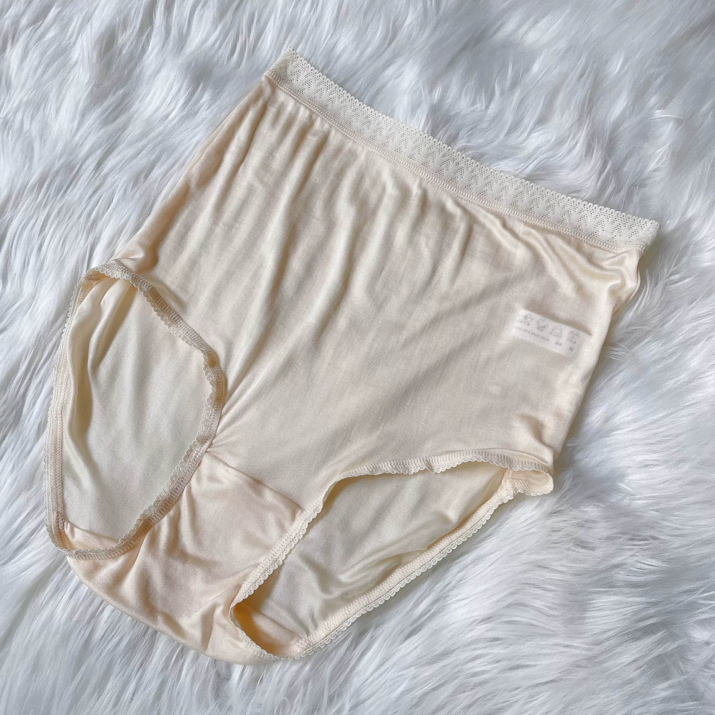 真丝内裤女纯色真丝针织面料 桑蚕丝100