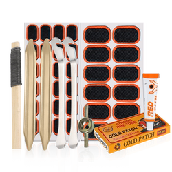 Quick and easy tire repair with complete tools