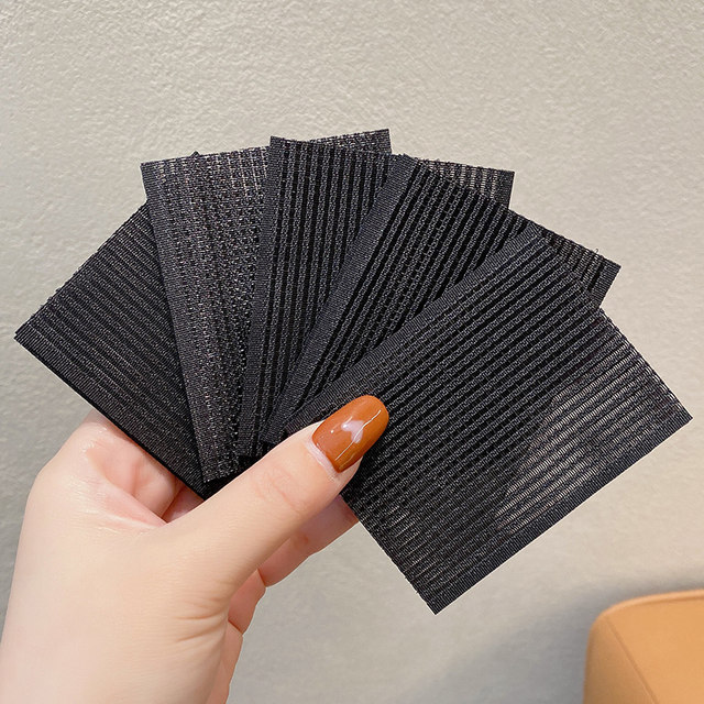 Black side bangs hair clips for women to post on the back of their heads Internet celebrity children's magic hair clips for forehead hair artifact headgear