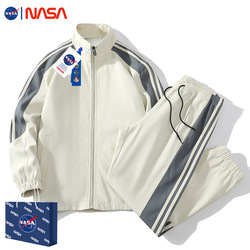 Nasa Joint Casual Sportswear Suit Men's Spring And Autumn Loose All-match Jacket Jacket Long-sleeved Trousers Set