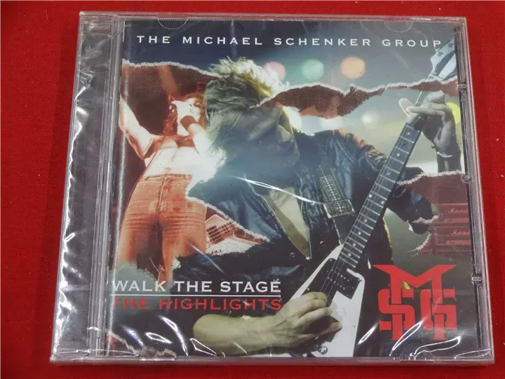 The Michael Schenker Group Walk The Stage 欧*不拆寸0932-Taobao