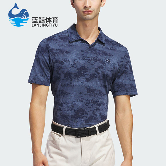 
Adidas/Adidas authentic spring new men's golf short-sleeved POLO shirt IU4428
