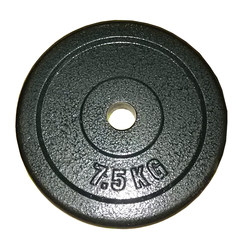 Pure Iron Rocker Arm Weight Plate with Center Hole 28 20 15 10 7.5 5kg Small Hole Fitness Dumbbell Barbell Plate