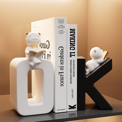 Creative Ok Bookends, Light Luxury High-End Wine Cabinet, Living Room Entrance Bookcase, Desktop Book Stand, Fake Books, Home Decorations