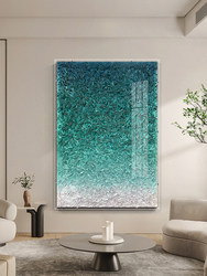 Modern acrylic box entrance physical installation hanging painting 3d light luxury living room decoration painting stairwell three-dimensional mural