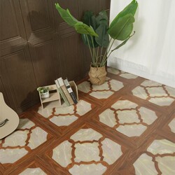 Particle 60 Wood Floor Lock Reinforced Composite Environmentally Friendly Wear-Resistant Waterproof Floor Manufacturer Direct Sales Commercial Hotel Bedroom