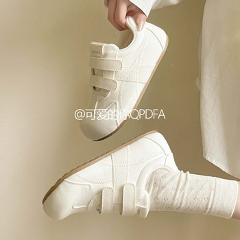 
Cute You, women's white shoes, 2025 new casual shoes, versatile student spring and autumn ins trendy bread shoes