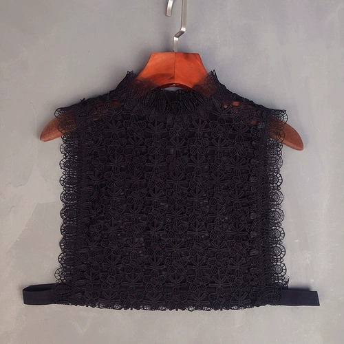 Фальшивый воротник, изысканный кружевной осенний аксессуар, универсальный элегантный свитер, толстовка