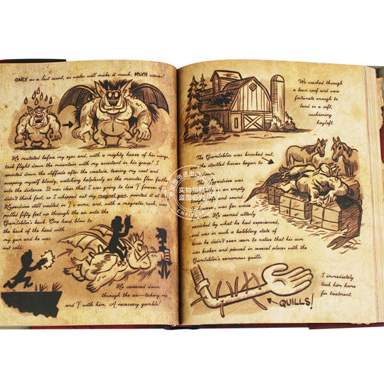 Spot weird town diary book dipper's diary 3 gravity falls: journal 3  英語オリジナル ハードカバー コレクターズ エディション