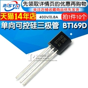 Transistor điều khiển silicon một chiều BT169D 400V/0.8A plug-in thyristor TO-92 10 miếng