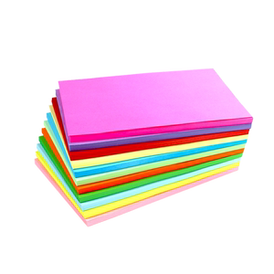 
Yuanhao 100 color a4 paper printing paper copy paper 20 color mixed color fluorescent color paper 80g kindergarten students and children's handmade thin soft paper red/black/gray/pink/yellow/blue multi-color origami