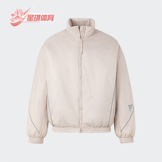 
Adidas/Adidas genuine men's reflective strip loose casual stand collar cotton clothing JY0212