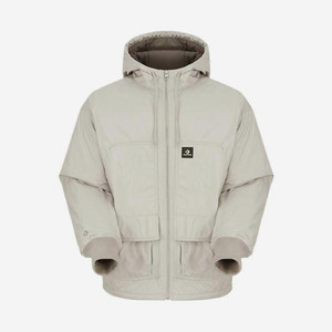 
Converse/Converse genuine 2025 new men's warm woven hooded cotton jacket 10026006-A04