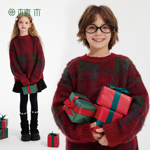 
Ueki children's clothing children's sweaters 2025 autumn and winter new style medium and large children's boys and girls children's clothing sweaters and sweaters