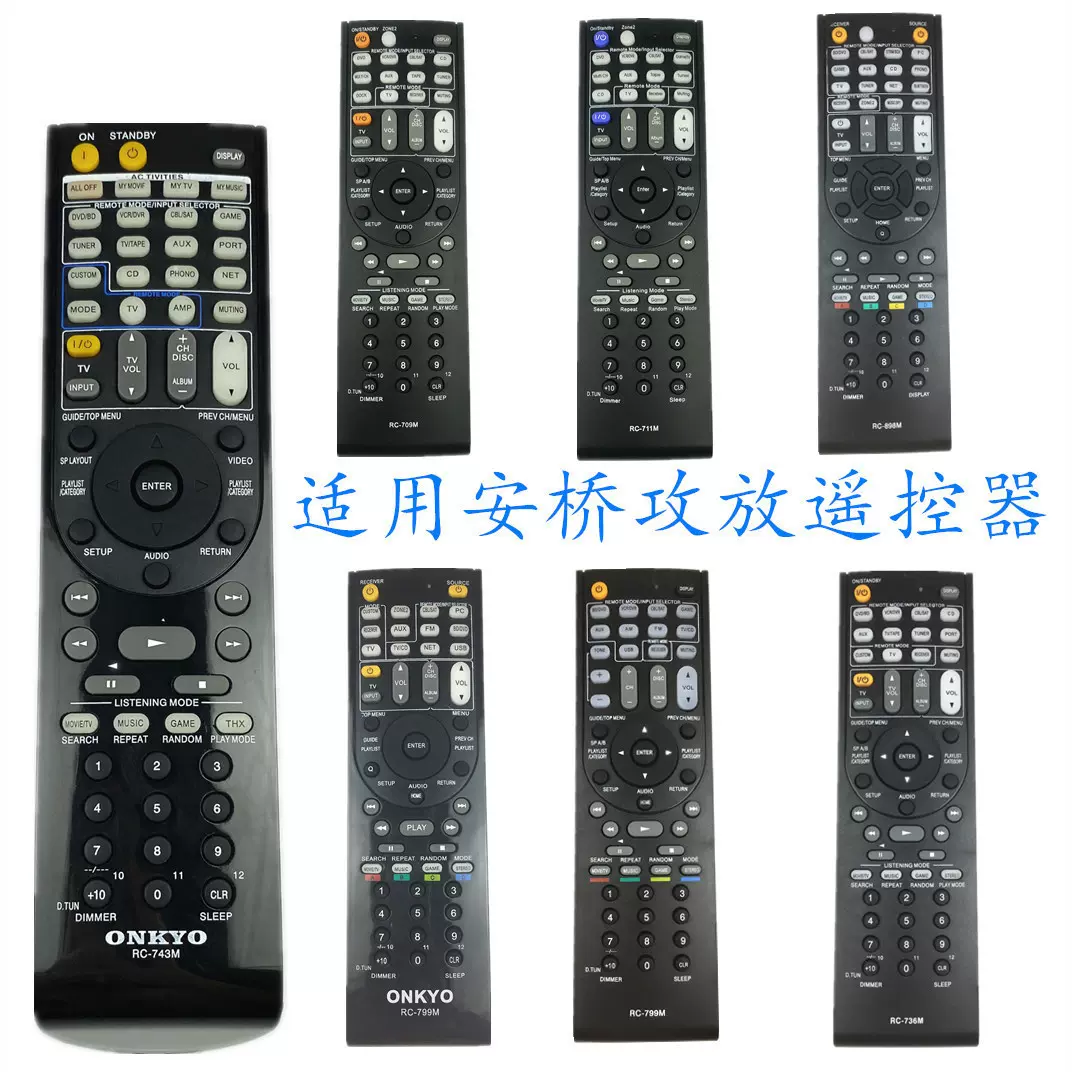 希少】ONKYO オンキョウ AVレシーバー TX-DS898 リモコン