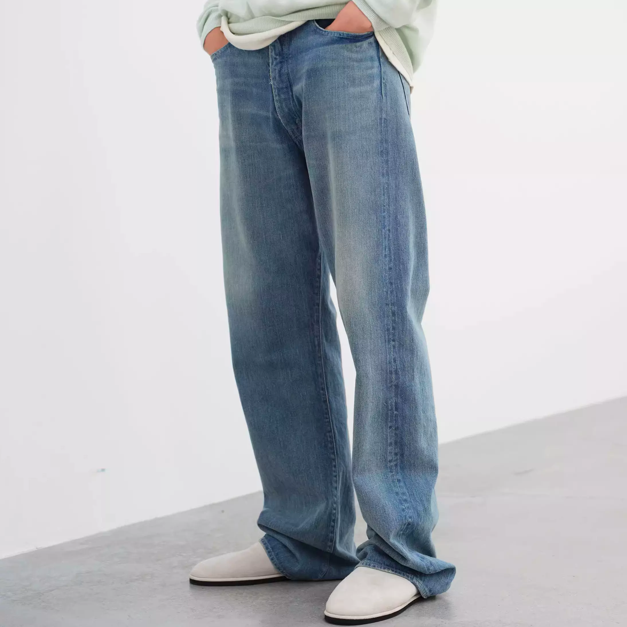 AURALEE 25SS SOFT LEATHER LOAFERS 27cm AURALEE 25SS