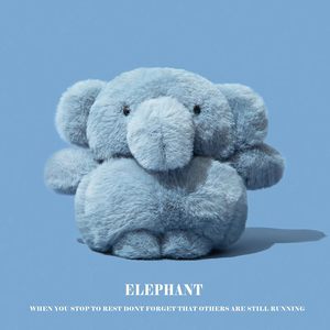 
Suitable for Huawei freeclip protective cover freebuds7i headphone shell 6i/5i Bluetooth freebudsse2/se3 ear clip freebudspro4/pro3/4e/arc plush elephant