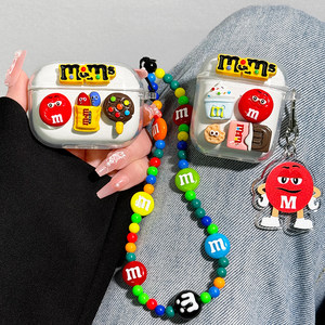 
Suitable for redmi redmi buds8pro protective cover redmibuds7s protective case youth version 4 energetic version millet buds6 open type 5 bluetooth air3se headphone shell 2se rainbow bean box