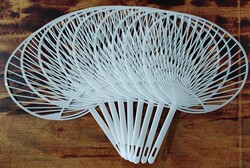 Innovative Advertising Fan Frame, Large and Small Plastic Fan Frame, Advertising Fan Production, Corporate Promotion, Double-Sided DIY Plastic Fan Frame