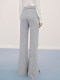 orange desire fashionable slim drawstring micro-halo hourglass pants 2024 autumn new antibacterial floor mopping trousers