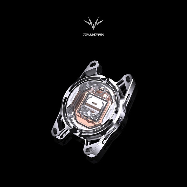 GranzonGAM0 1CPU Water Block AMD Ryzen Platform 0 1 Water Channel Granzongam0 1cpu water block amd ryzen platform 0 1 water channel