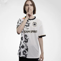 Team Spirit Green Dragon 2026 Csgo Team Uniform Cs2 Merchandise Donk Same Style Team Uniform Major Short-Sleeve T-Shirt