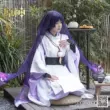 Ji Meng Genshin cos quá khứ trắng skirmisher pv trang phục cosplay trẻ skirmisher nam và nữ phong cách Nhật Bản C phù hợp với kimono cosplay ayato Genshin Impact