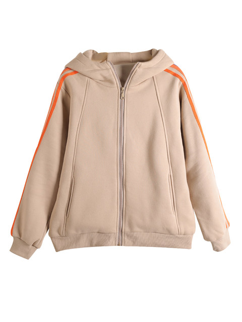 New Chinese Style Summer Loose Geometric Lines Blend Cross Collar Cardigan