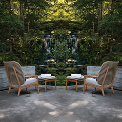 Outdoor Sofa and Coffee Table Set for Villa Courtyard Garden Leisure Rattan Chair, Waterproof and Sun-Resistant Rattan Furniture for Open-Air Balcony