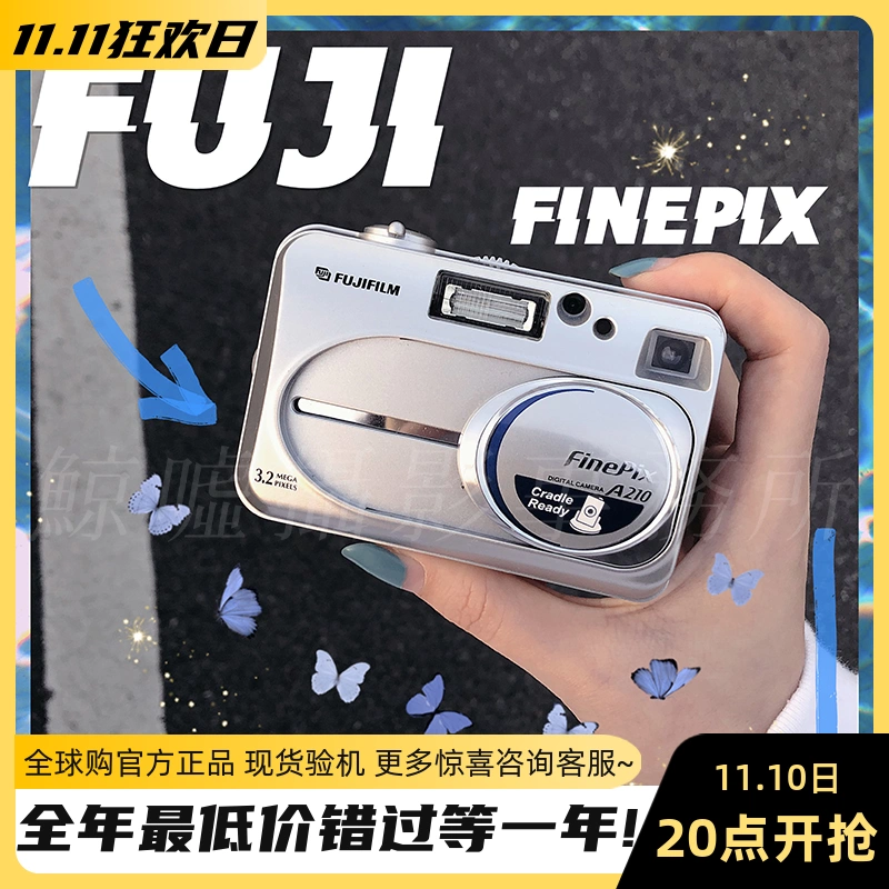 Fujifilm/富士FinePix A210 CCD相机复古数码相机胶片感包邮-Taobao