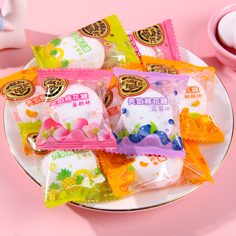 Xu Fuji Marshmallow Fruit Juice Sandwich Crisp - 500g