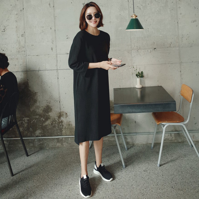 L24 Korean women's clothing generation double-sided cotton loose and ...