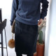 Q08 Korean women's clothing generation commuter corduroy pocket autumn and winter women's skirt, mid-skirt, hip-covering, slim cotton elastic