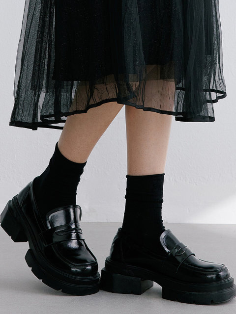 Disenis 2025 spring new style commuter high waist gauze skirt simple black skirt women
