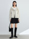 Disenis 2025 spring new outdoor casual temperament top commuter loose long sleeve hooded short jacket for women