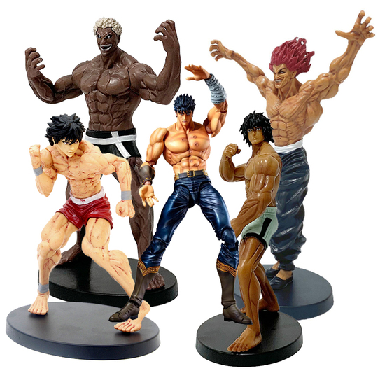 Fanma Yujiro Figürü - Blade Tooth Anime Koleksiyonu