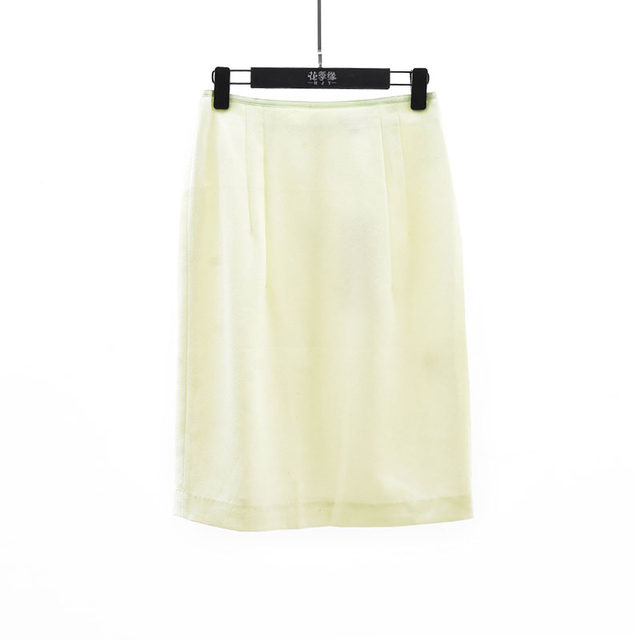 Spring and summer style high-end brand Mu L temperament mid-length skirt high-waist commuter zipper mid-skirt 8201326
