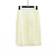 Spring and summer style high-end brand Mu L temperament mid-length skirt high-waist commuter zipper mid-skirt 8201326
